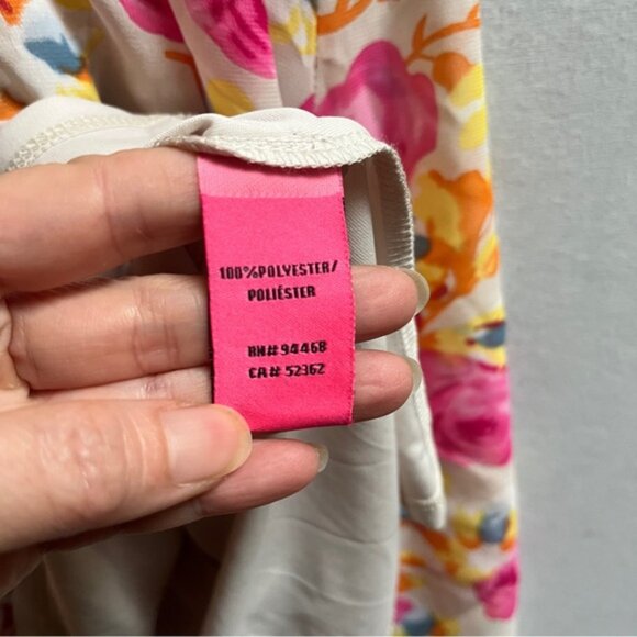 Betsey Johnson Floral Pink and Yellow Dress - Picture 7 of 10